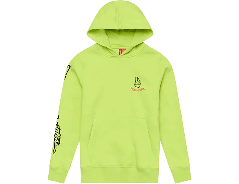 Balfes Bikes Troy Lee Designs Youth Peace Out Pullover in Glow Yellow | Free postage over £30, £10 off first order, price match & 0% finance.
