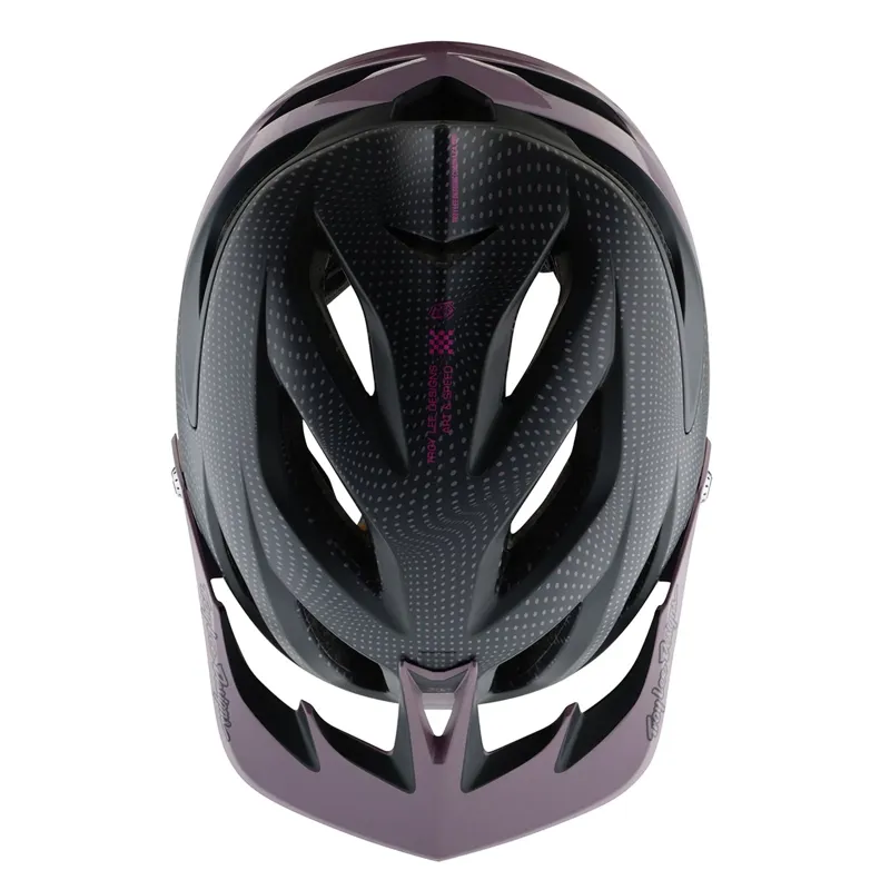 Troy Lee Designs A3 MIPS Helmet in Halo Purple-3