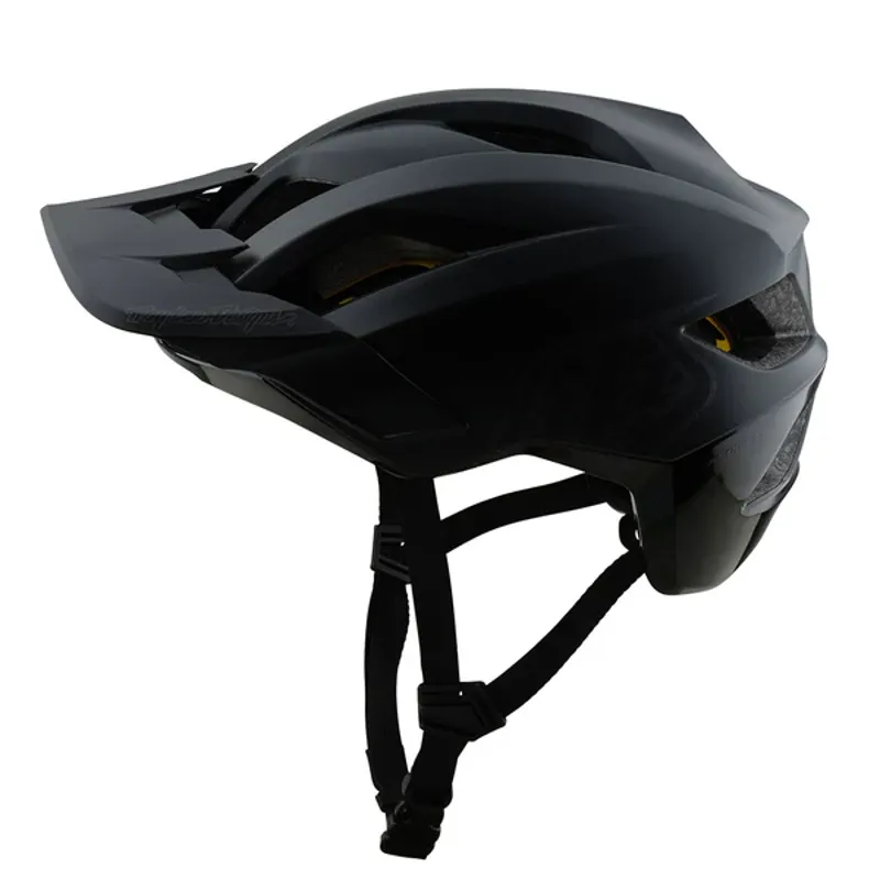 Troy Lee Designs Flowline Helmet in Black/Charcoal-1