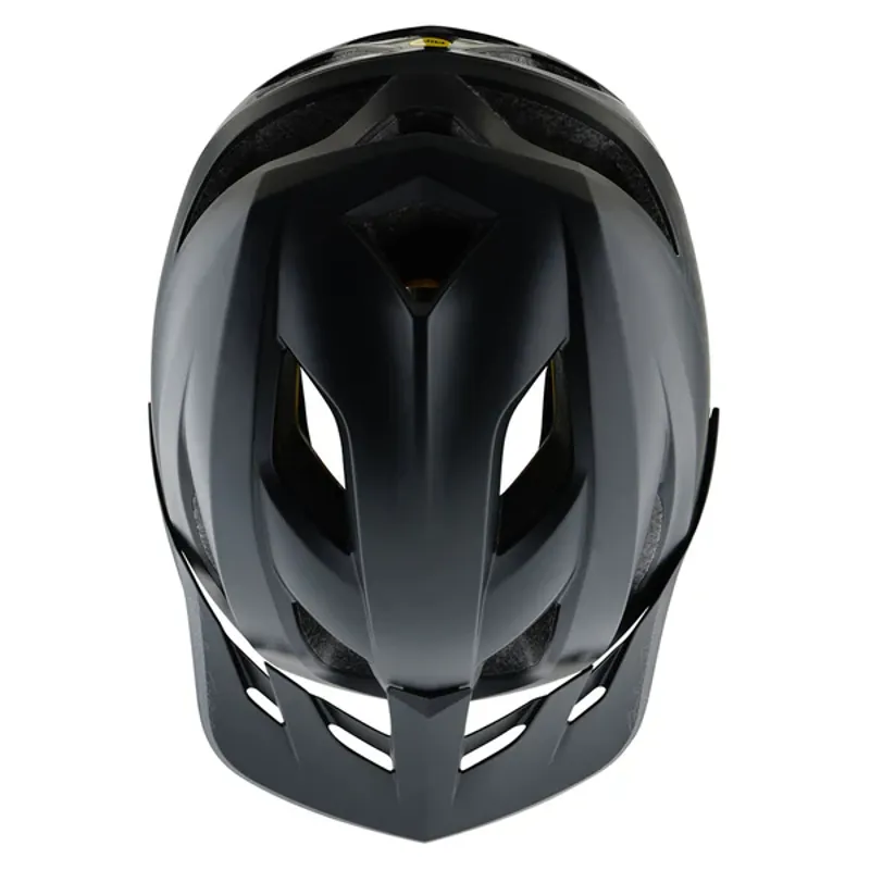 Troy Lee Designs Flowline Helmet in Black/Charcoal-2