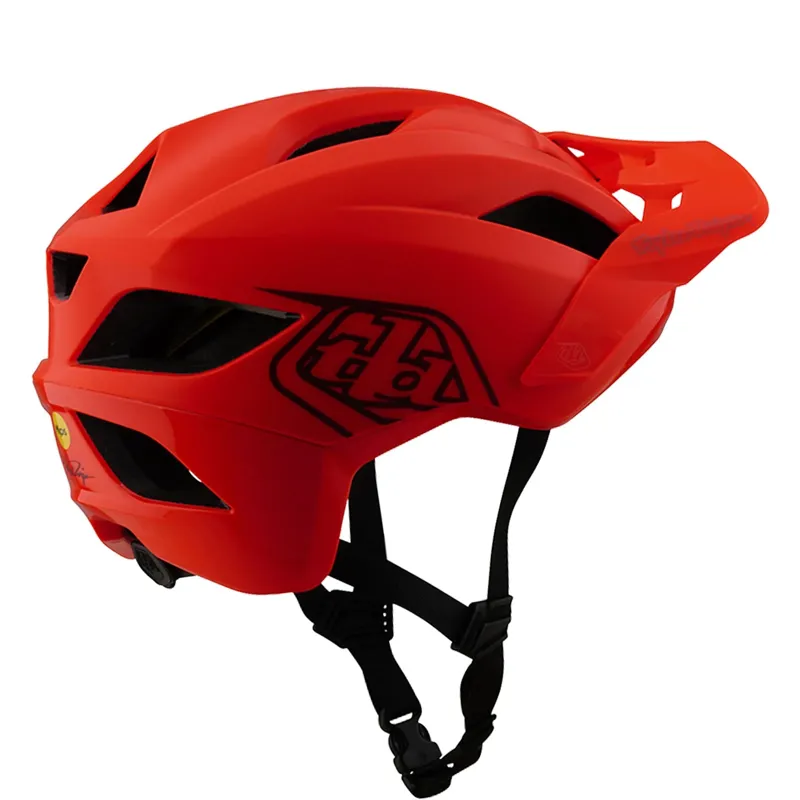Troy Lee Designs Flowline MIPS Helmet in Point Infra Red-2