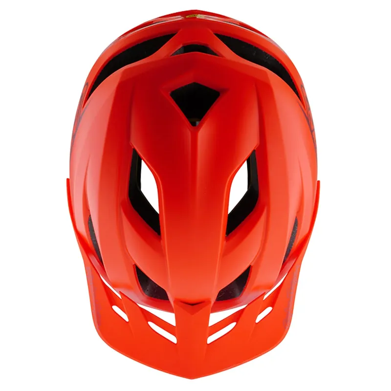 Troy Lee Designs Flowline MIPS Helmet in Point Infra Red-3