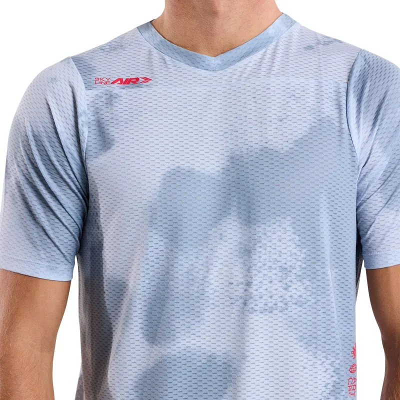 Troy Lee Designs Skyline Air Short Sleeve Jersey Flared in Concrete-10