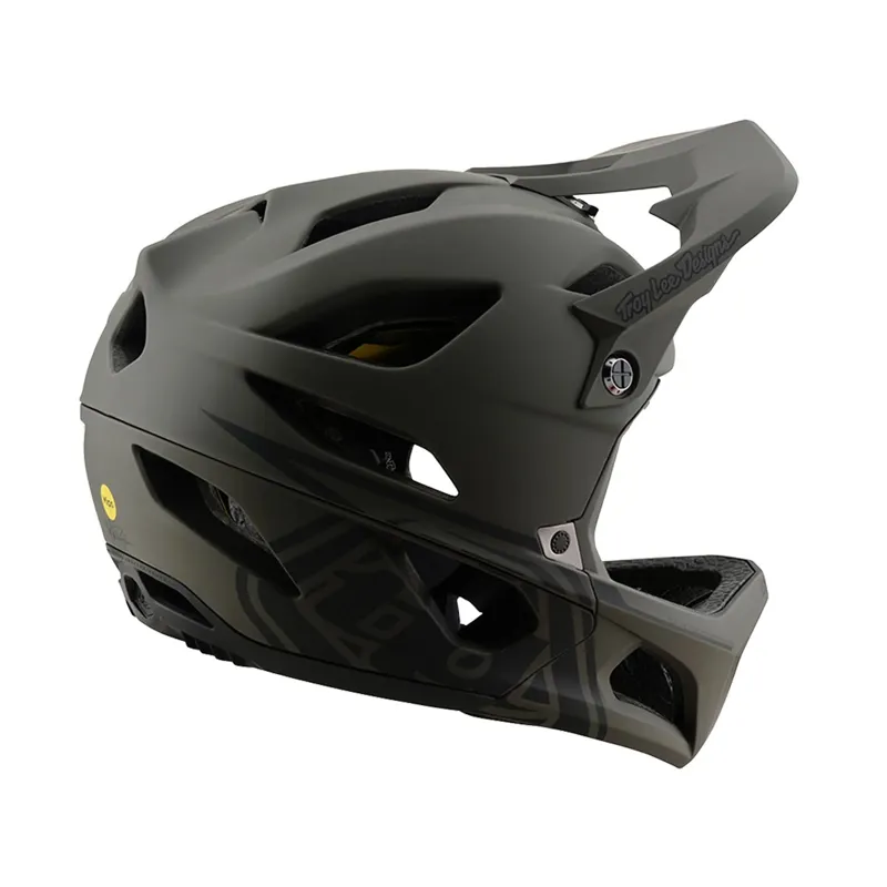 Troy Lee Designs Stage MIPS Helmet in Stealth Caper-4