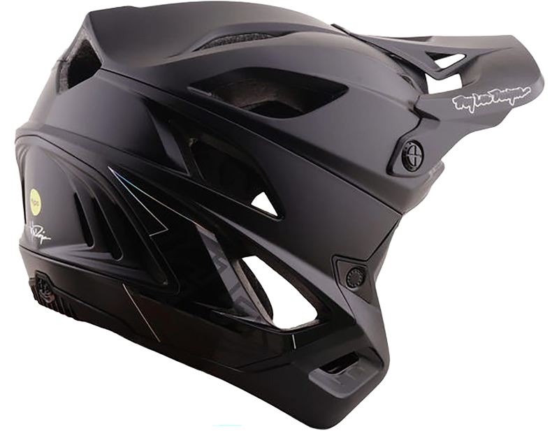 Troy Lee Designs Stage Stunt Helmet in Drone Black-2