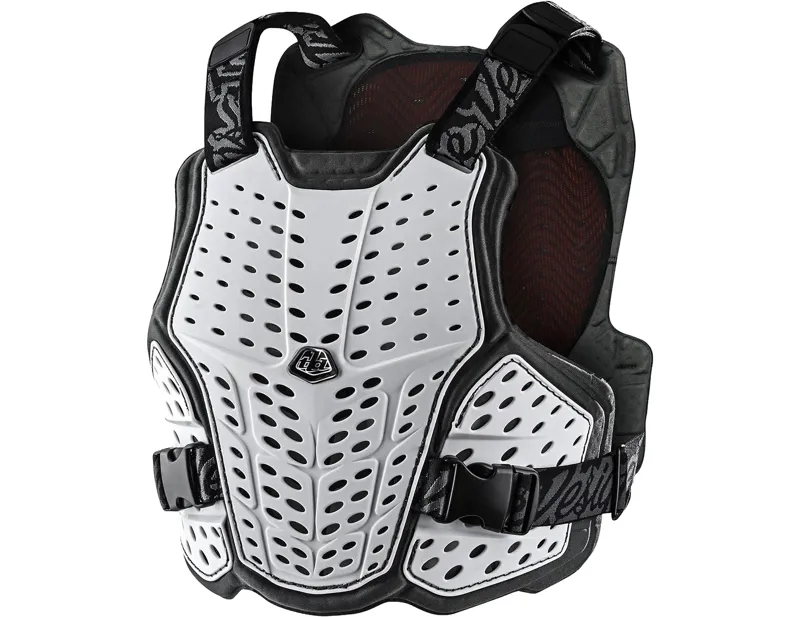 Balfes Bikes Troy Lee Designs Rockfight Chest Protector in White | Free postage over £30, £10 off first order, price match & 0% finance.