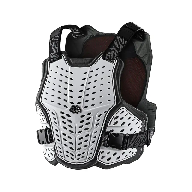Balfes Bikes Troy Lee Designs Rockfight Chest Protector in White | Free postage over £30, £10 off first order, price match & 0% finance.
