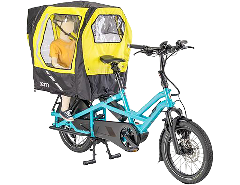 Tern Rain Shield in Black/Yellow