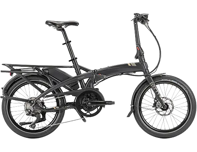 Balfes Bikes Tern Vektron S10 Electric Folding Bike 2025 in Satin Black | Free postage over £30, £10 off first order, price match & 0% finance.