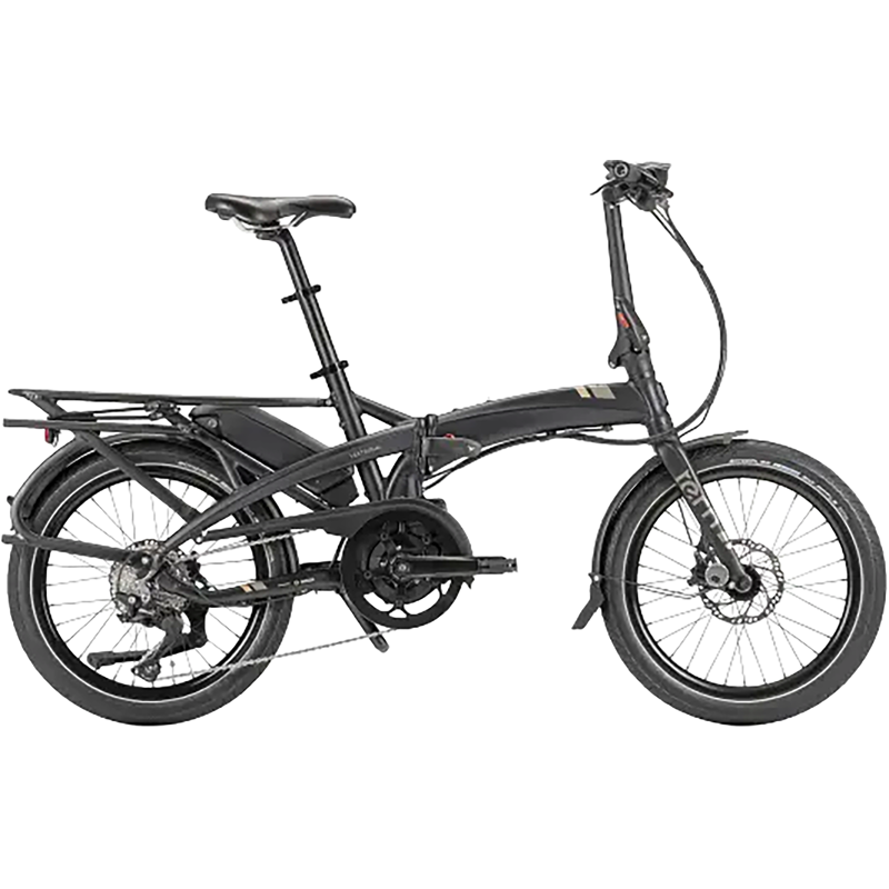 Balfes Bikes Tern Vektron S10 Electric Folding Bike 2025 in Satin Black | Free postage over £30, £10 off first order, price match & 0% finance.