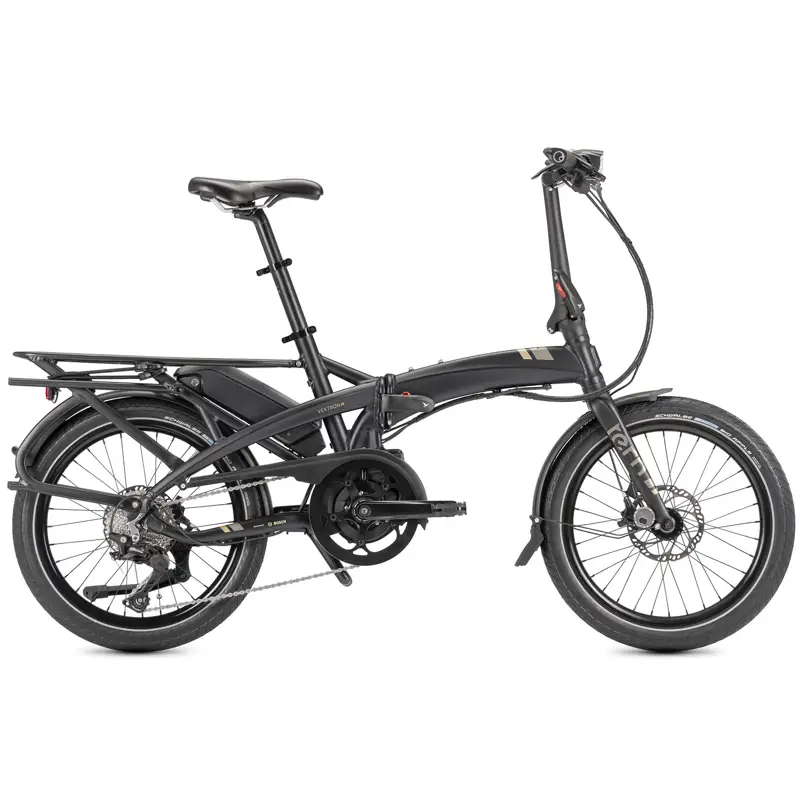 Balfes Bikes Tern Vektron S10 Electric Folding Bike 2025 in Satin Black | Free postage over £30, £10 off first order, price match & 0% finance.
