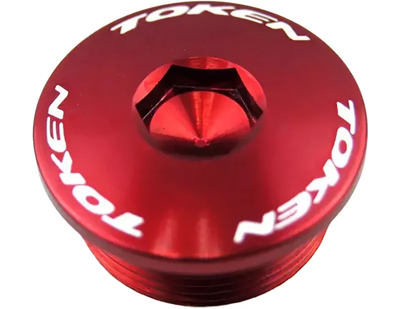Balfes Bikes Token Crankarm Tension Bolt in Red | Free postage over £30, £10 off first order, price match & 0% finance.