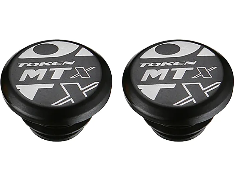 Balfes Bikes Token MTX Alloy Bar End Plugs in Black | Free postage over £30, £10 off first order, price match & 0% finance.