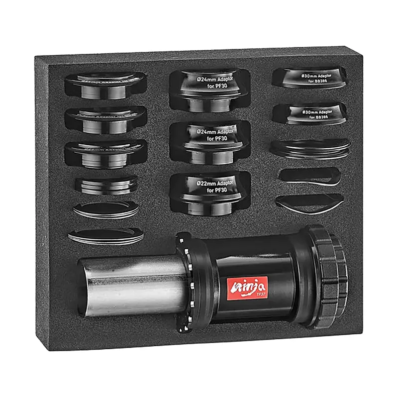 Balfes Bikes Token Ninja 7 in 1 Bottom Bracket TBT Bearings Package in Black | Free postage over £30, £10 off first order, price match & 0% finance.