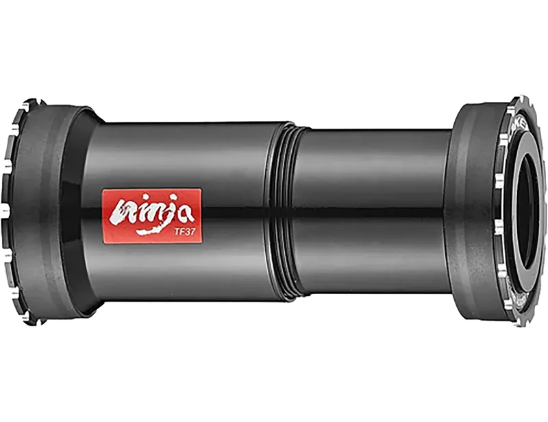 Token Ninja BB386/BB392 Bottom Bracket for Shimano 24mm - TBT Bearings in Black