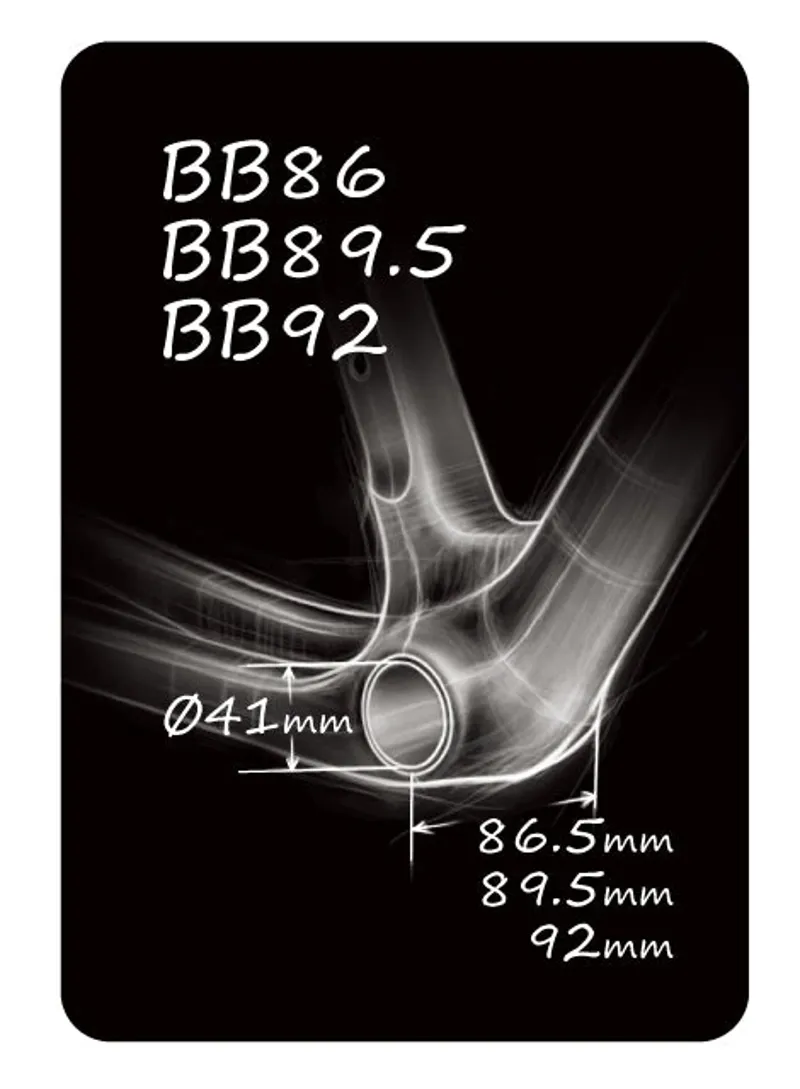 Token Ninja BB386/BB392 Bottom Bracket Shimano 24mm in Black-1
