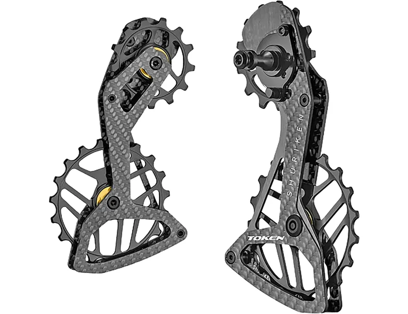 Balfes Bikes Token Shuriken Pulley System TBT for 12sp Ultegra/DuraAce in Black | Free postage over £30, £10 off first order, price match & 0% finance.