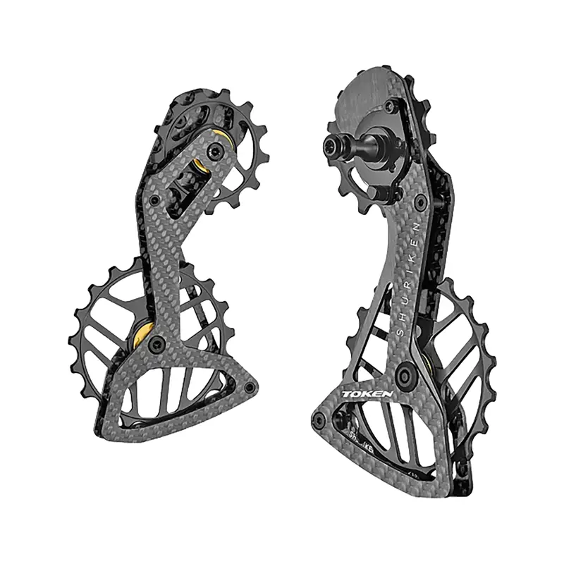 Balfes Bikes Token Shuriken Pulley System TBT for 12sp Ultegra/DuraAce in Black | Free postage over £30, £10 off first order, price match & 0% finance.