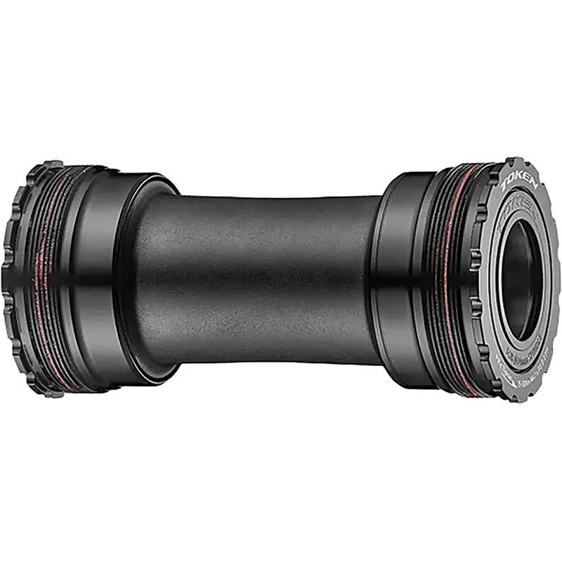 Balfes Bikes Token T47 Threaded Bottom Bracket INT 85.5/86.5/92mm Shimano in Black | Free postage over £30, £10 off first order, price match & 0% finance.