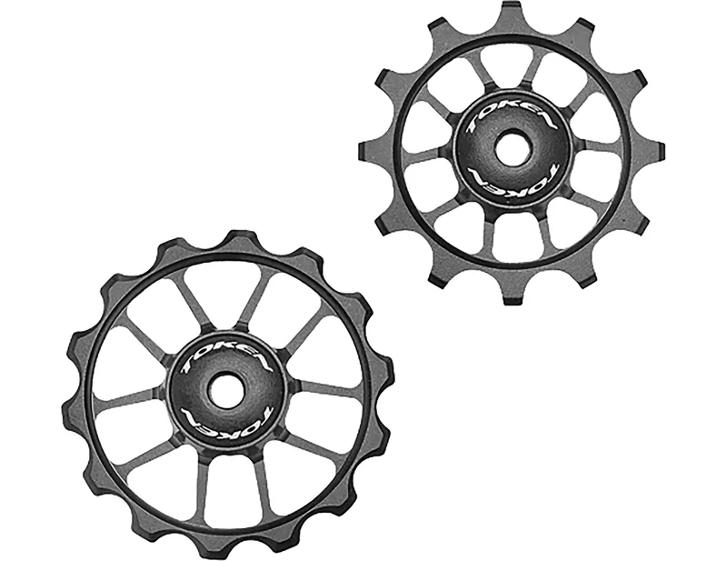 Balfes Bikes Token TBT Oversize Pulley Wheels Road Shimano/Sram 11 Speed in Black | Free postage over £30, £10 off first order, price match & 0% finance.