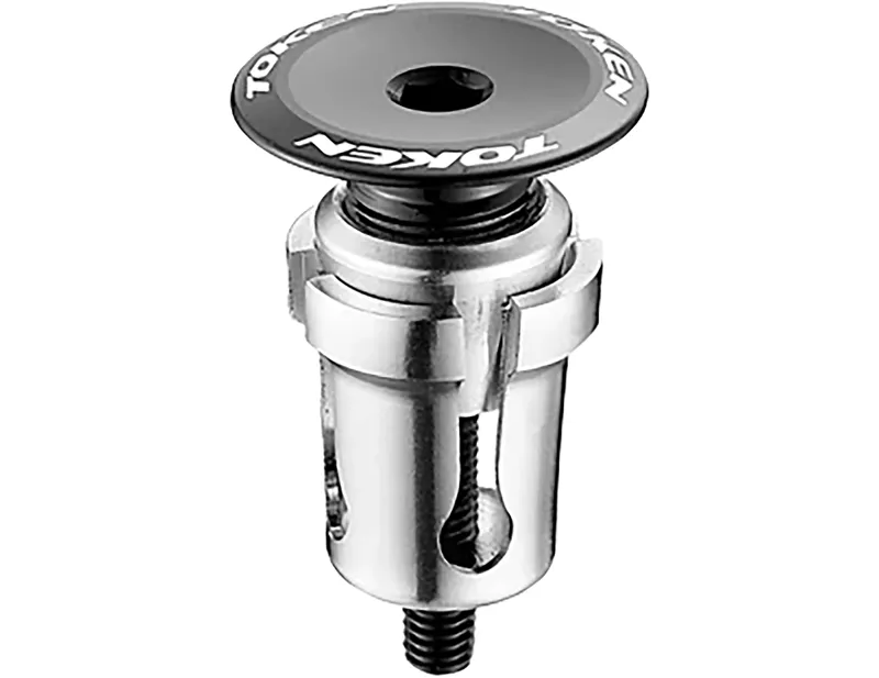 Balfes Bikes Token Zenith Push'n Turn Headset Expander 1-1/8 in Black | Free postage over £30, £10 off first order, price match & 0% finance.