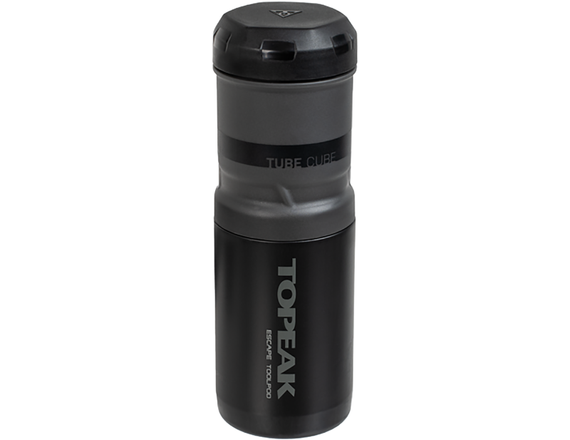 Balfes Bikes Topeak Escape Pod+ with Tube Cube in Black | Free postage over £30, £10 off first order, price match & 0% finance.