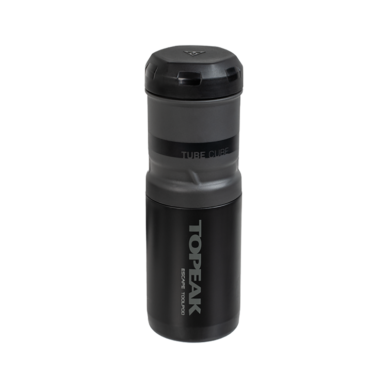 Balfes Bikes Topeak Escape Pod+ with Tube Cube in Black | Free postage over £30, £10 off first order, price match & 0% finance.