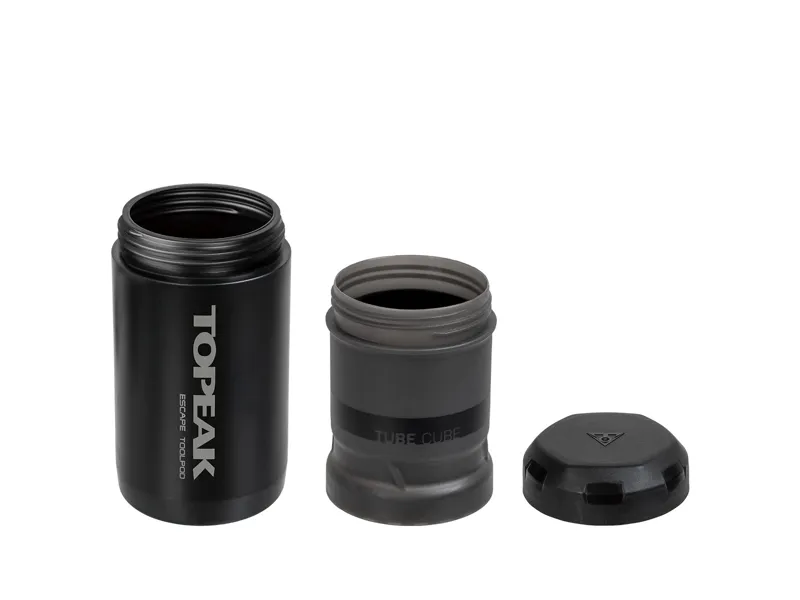 Topeak Escape Pod+ with Tube Cube in Black-1