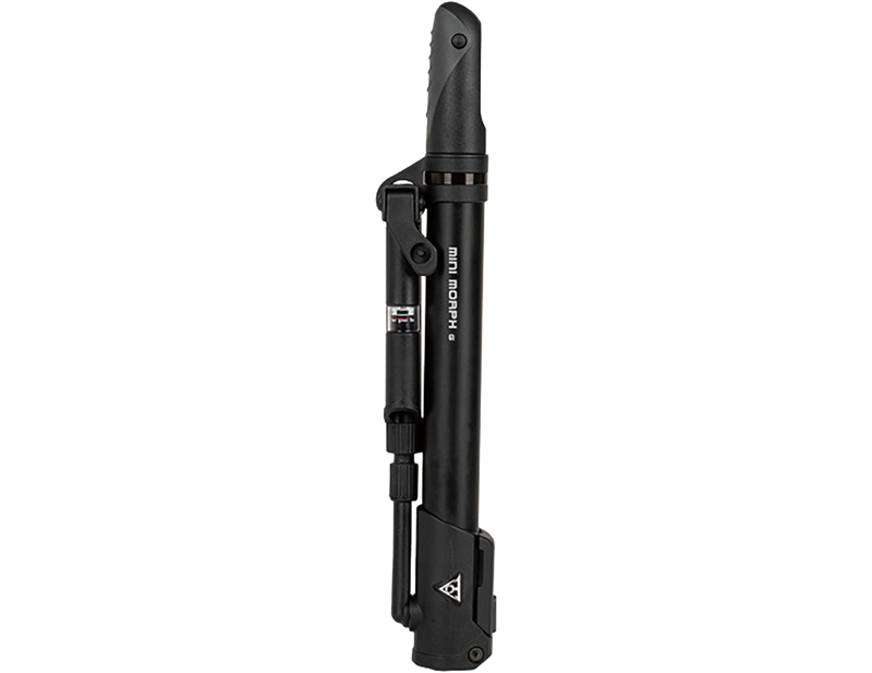 Balfes Bikes Topeak Mini Morph Pump with Gauge in Black | Free postage over £30, £10 off first order, price match & 0% finance.