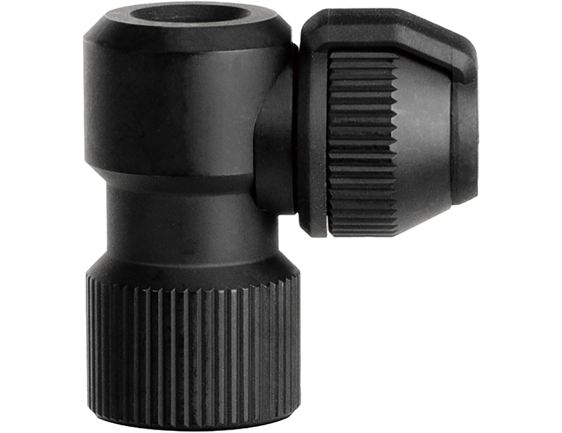 Topeak Nano AirBooster L Head Only in Black-1