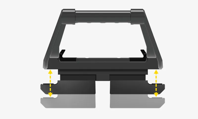 Topeak Omni Quicktrack Adapter Large in Black-5