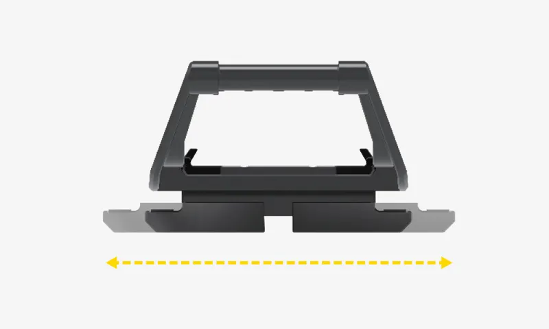 Topeak Omni Quicktrack Adapter Large in Black-6