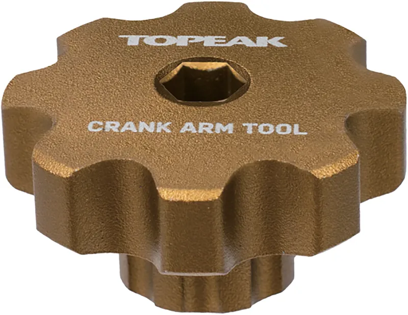 Topeak Team Issue Crank Arm Tool Shimano in Gold