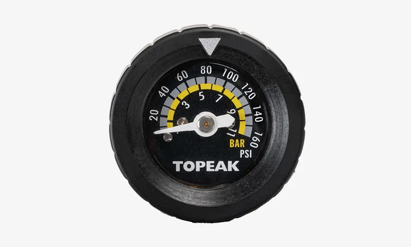 Topeak Turbo Morph Pump With Gauge in Black-5