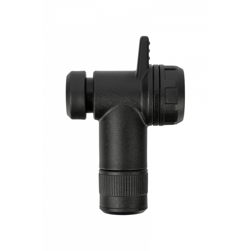 Topeak Turboflow Valve Combo with Rapidhead in Black-2
