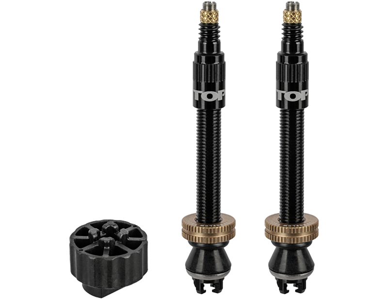 Balfes Bikes Topeak Turboflow Valve Kit in Black | Free postage over £30, £10 off first order, price match & 0% finance.