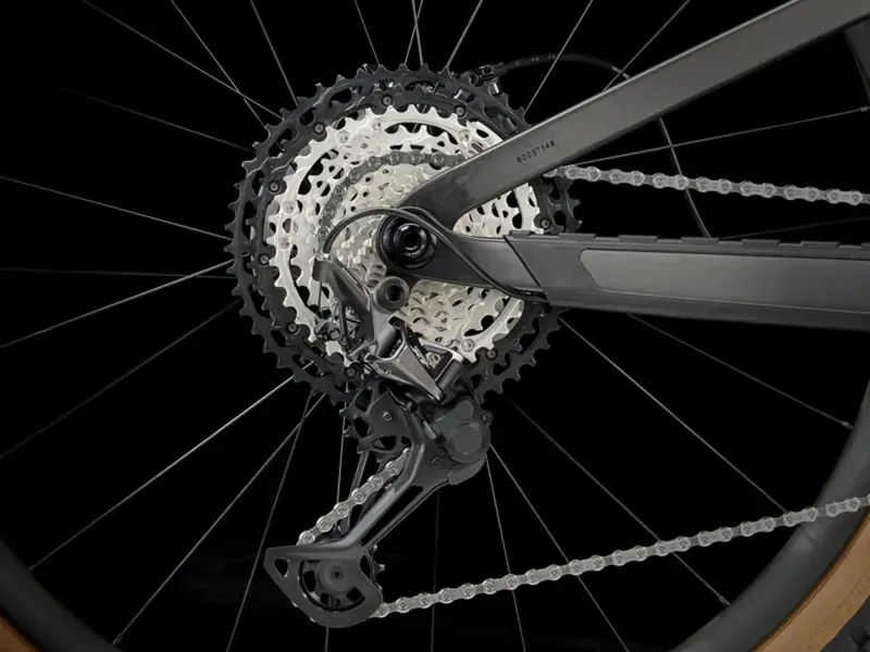 EX DISPLAY Trek Top Fuel 9.8 XT Gen 3 Full Suspension Mountain Bike MediumLarge 2025 in Raw Carbon-4