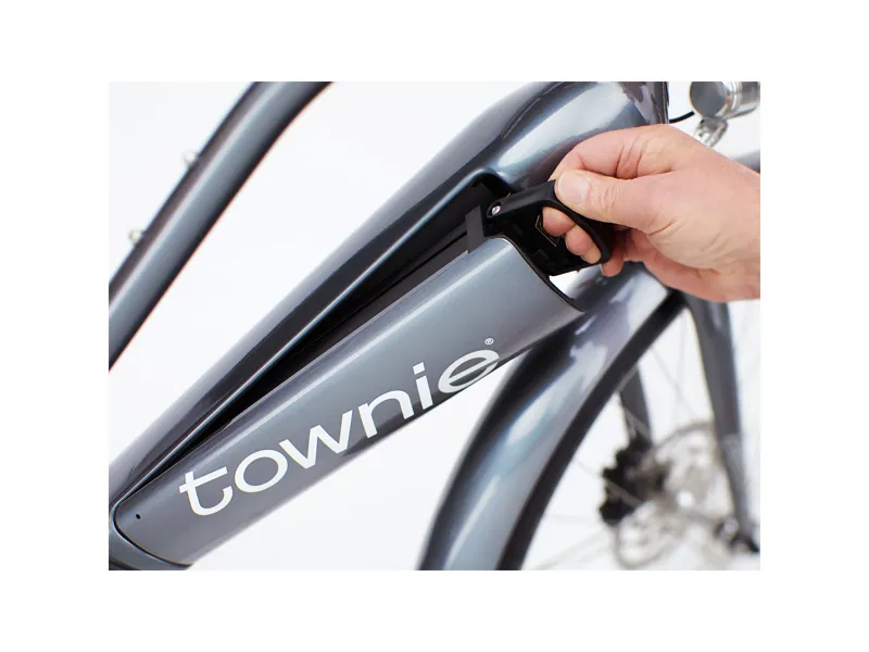 Electra Townie Path Go 10D Step Through Electric Hybrid Bike 2025 in Grey-3