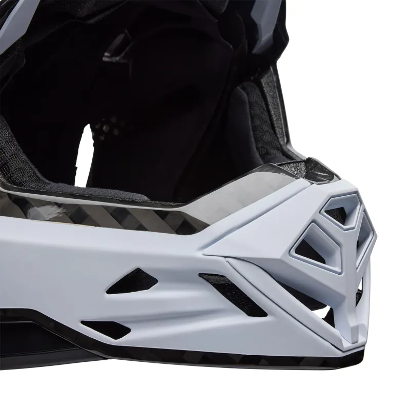 Bell Full-10 Spherical Peak Full Face Helmet in White-6
