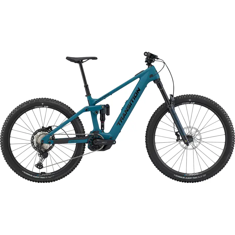Balfes Bikes Transition Regulator CX XT Mullet Electric Full Sus Carbon MTB 2025 in Salish Sea Blue | Free postage over £30, £10 off first order, price match & 0% finance.
