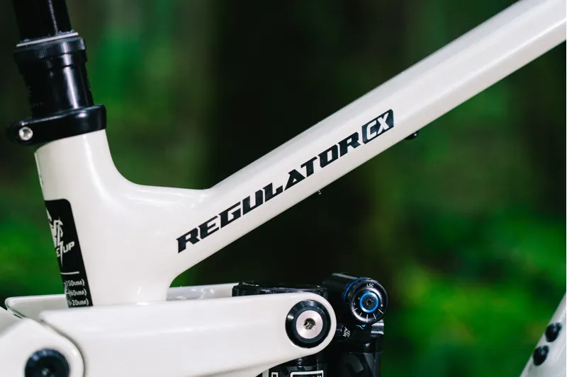 Transition Regulator CX Deore Mullet Electric Carbon Full Suspension MTB 2025 in White-3