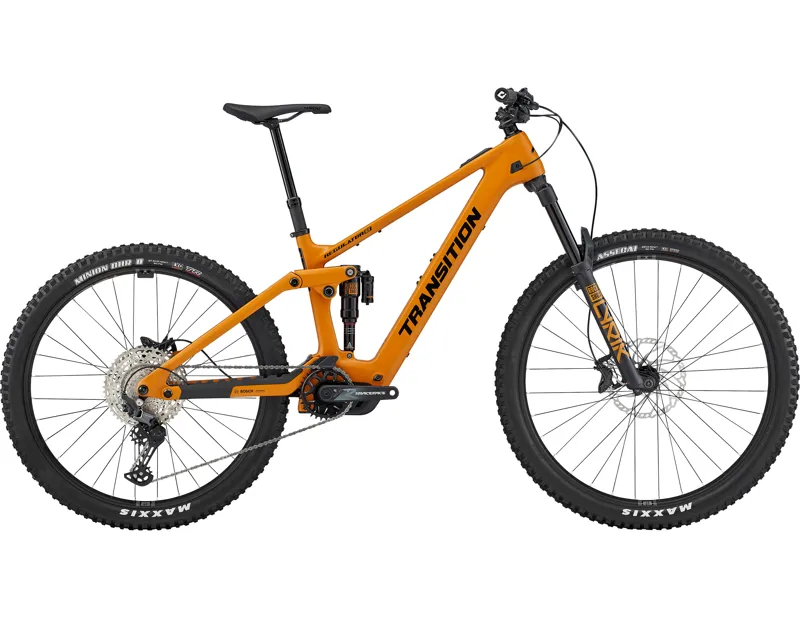 Transition Regulator SX Deore Mullet Electric Full Suspension Mountain Bike 2025 in Madrone Gold