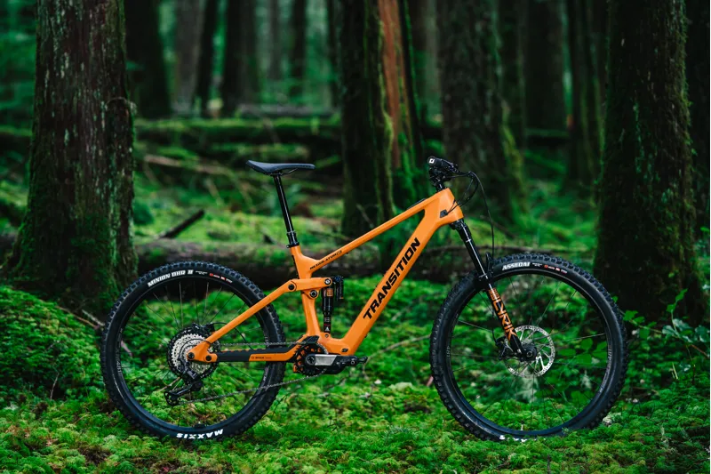 Transition Regulator SX Deore Mullet Electric Full Suspension Mountain Bike 2025 in Madrone Gold-1