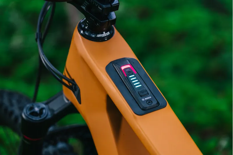 Transition Regulator SX Deore Mullet Electric Full Suspension Mountain Bike 2025 in Madrone Gold-6