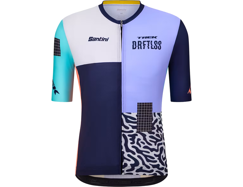 Balfes Bikes Trek Driftless Team Replica Cycling Short Sleeve Jersey in Dark Blue/Light Blue | Free postage over £30, £10 off first order, price match & 0% finance.