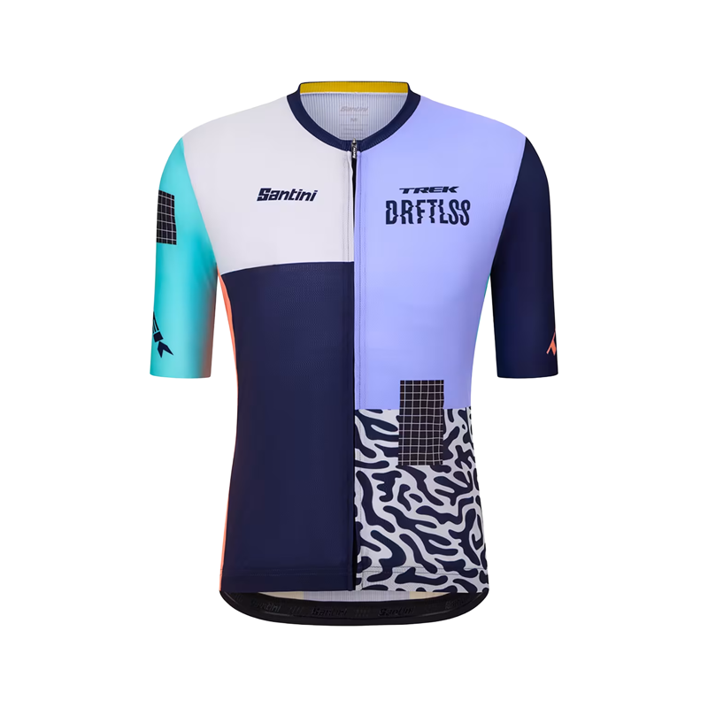 Balfes Bikes Trek Driftless Team Replica Cycling Short Sleeve Jersey in Dark Blue/Light Blue | Free postage over £30, £10 off first order, price match & 0% finance.