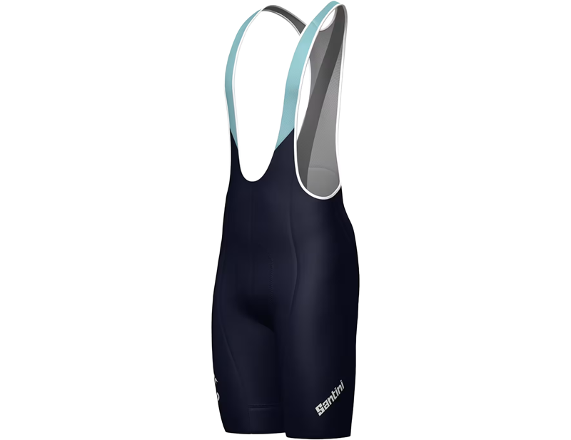 Trek Santini Driftless Team Replica Cycling Bib Short in Dark Blue-2