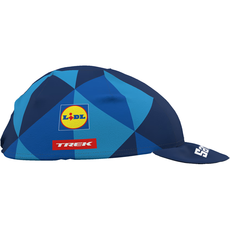 Balfes Bikes Trek Santini Lidl-Trek Team Replica Cycling Cap in Dark Blue/Yellow | Free postage over £30, £10 off first order, price match & 0% finance.