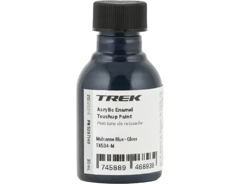 Trek Gloss Touch-Up Paint 30ml In Mulsanne Blue TK534-M