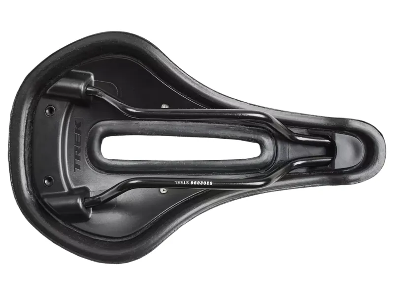 Trek Verse Short Bike Saddle 250 x 145 mm in Black-1